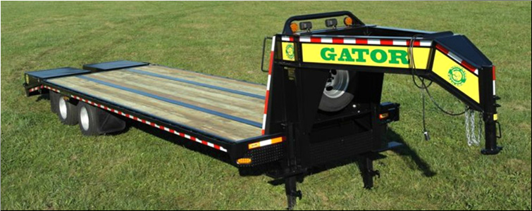 GOOSENECK TRAILER 30ft tandem dual - all heavy-duty equipment trailers special priced  Montgomery County, Ohio